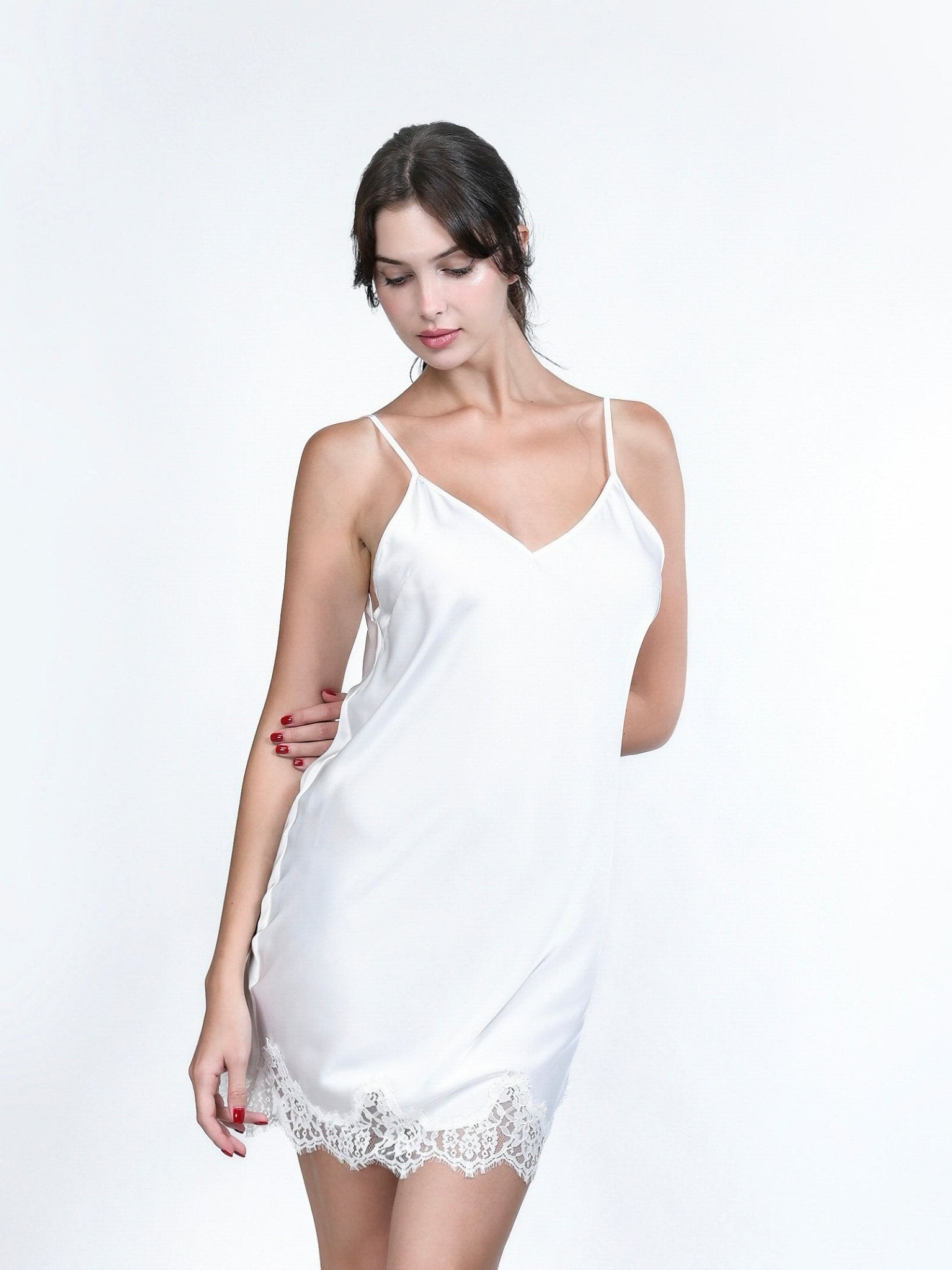 Mielle Silk Sleep Dress - Sugar8 Studio